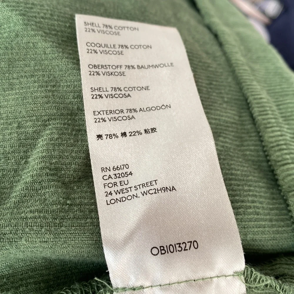 Anthropologie S Maria Babydoll Corduroy Top - Picture 11 of 12